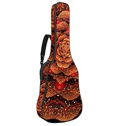 Housse pour guitare acoustique Arabesque 1 cm d’épaisseur rembourrée étanche Housse de transport pour guitare acoustique… - Les Beatles, Paul McCartney, John Lennon, RIngo Starr, George Harrison
