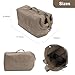 MosaiRudo Canvas Leisure Backpack Tactical Military Duffel Bags Travel Climbing Bag, Gym Bag Top Load for Outdoor Sports (Army Green, Upgrade S)