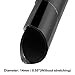 uxcell Spiral Cable Wrap Wire Cord Wraps 9/16-inch x 15ft Black PE Polyethylene Flexible Tubing for Computer Wire