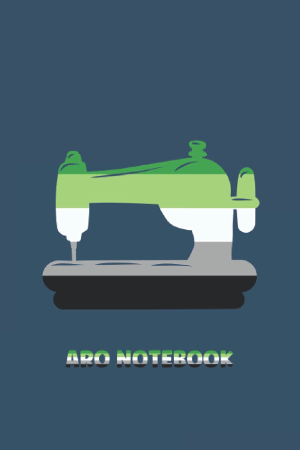Amazon | Aro notebook: Aromantic sewing machine, lined