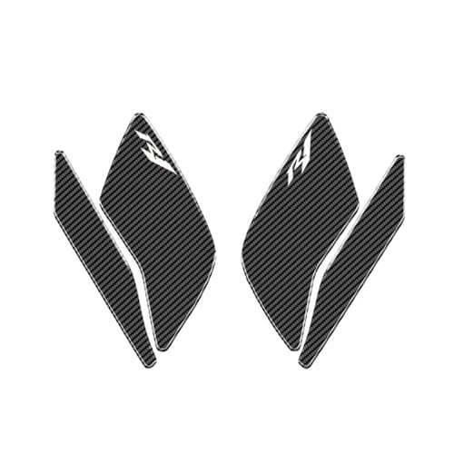 Autocollants réservoir moto YZF R1 coussinet protection latéral 2015-2021