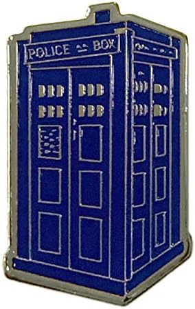 Amazon.com: Doctor Who Tardis Police Box Enamel Men Pin : Home & Kitchen
