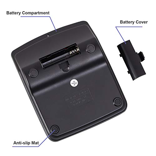 Calculadoras de Escritório JAWOO com Dupla Potência Portátil Eletrônico Solar Básico com Visor LCD G