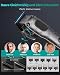 VGRPRO Haarschneidemaschine Profi, Haarschneider Herren Akku kabellos, Clipper Haarschneider mit Etui, Haarschneide-Set für Zuhause & Friseur, LED-Anzeige, Geschenk für Männer (Grau)