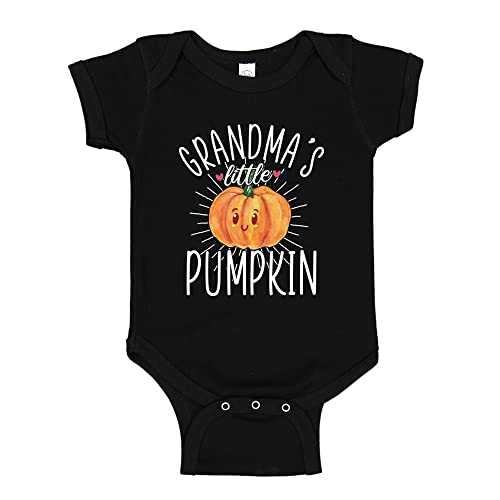 Grandma's Little Pumpkin Baby One Piece Or Toddler T-Shirt Cute Autumn Halloween Thanksgiving Baby Clothes