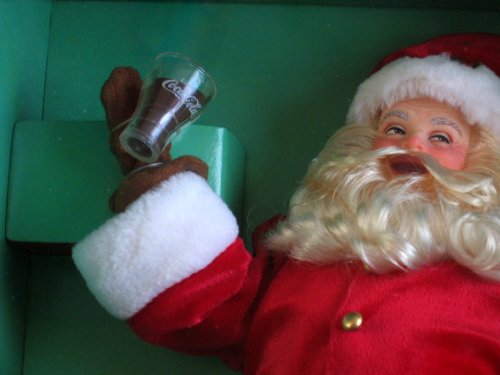 Muñeco Ken de Santa Coca-Cola clásico 12" miniatura 6