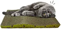 Arranhador Ondulado 42cm Para Gatos C/Catnip