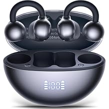 Hybrid Active Noise Cancelling Earbuds Ear Buds Wireless Earbuds with AI Translation Real Time Bluetooth Headphones 56H Playback Hi-Res Stereo Open Ear Buds & Charging Case for Sports Workout Travel