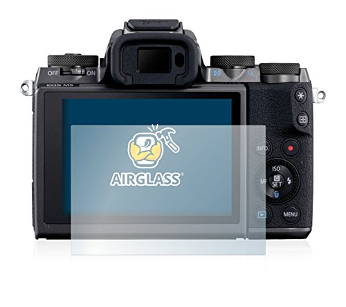 BROTECT Protector Pantalla Cristal Compatible con Canon EOS M5 Protector Vidrio - [Dureza 9H,...