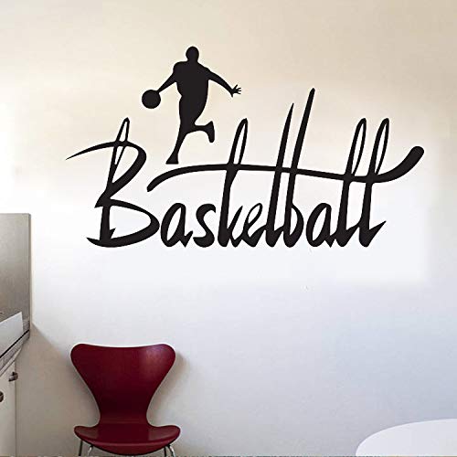 Fdit Adesivi murali Basket per Camera da Letto