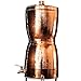 Sertodo Sana Vida Copper Water Filter System | 2 Gal Capacity | Stainless Steel Spigot Included | Filters and Stand not Included
