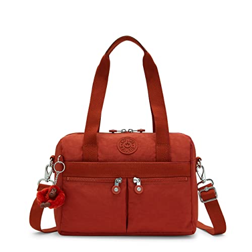 KIPLING KIPLING Women's Klara Handbag, Organize Accessories, Removable Shoulder Strap, Dual Carry Handles, Crinkle Nylon Bag