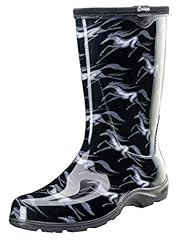 Flying Horses Print Black