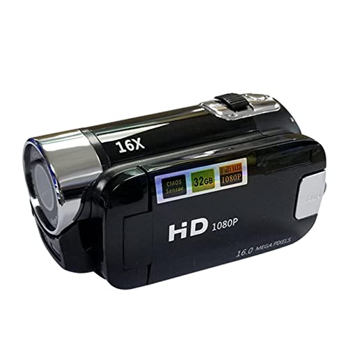 MERISHOPP 1080P Hd Camcorder LCD Video Camera Recorder 16X Zoom Night Vision -EU Black | Camcorders MERISHOPP 1080P Hd Camcorder LCD Video Camera Recorder 16X Zoom Night Vision -EU Black | Camcorders