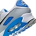 Nike Air Max 90 Men's Shoes (FN6958-102, White/Photo Blue/Pure Platinum/Black) Size 9