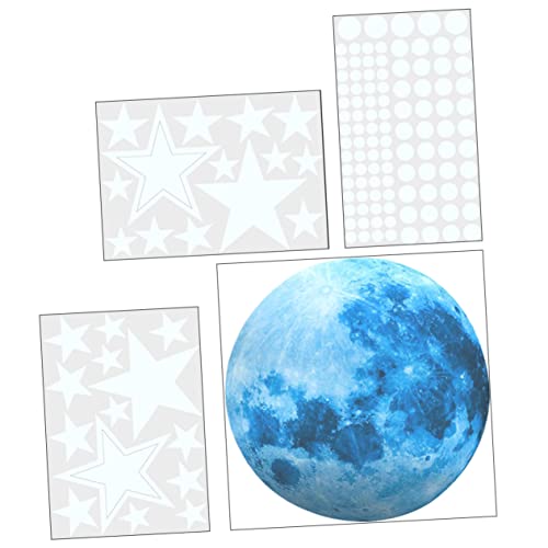 Cabilock - Cabilock Autocollants Muraux Lumineux À Motifs 5 Chiffres De Couleur Amovibles Pour Enfants