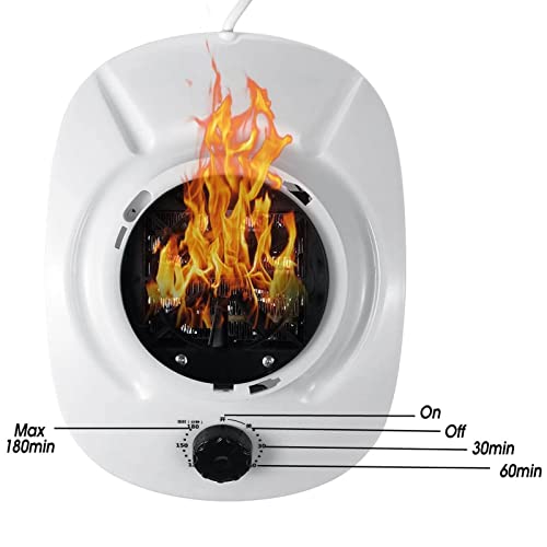 900W Opvouwbare Elektrische Wasdroger, Draagbare Warme Luchtdroger Kleine Energiebesparende Snelle Verwarming Washanger Stille Schoenendroger (Color : Purple) - Image 7