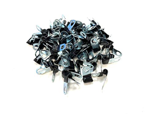 The Stop Shop Rubber Insulated Brake Line Clips 3/16 in (75-pack)