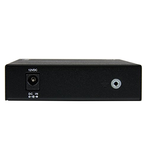 Image of StarTech Multimode SC Fiber Media Converter, GbE, 550m, 850nm (ET91000SC2) | Remote monitoring, 1Gbe network, Fiber to copper, Range