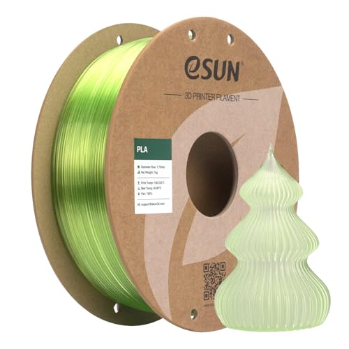 Filament eSUN PLA Zielony Przezroczysty (GREEN TRANSPARENT)