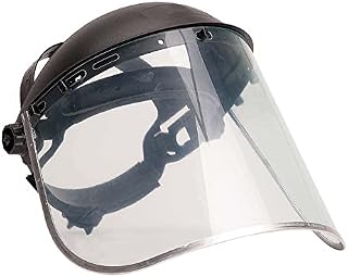 Portwest Face Shield Plus, Size: One Size, Colour: Clear, PW96CLR