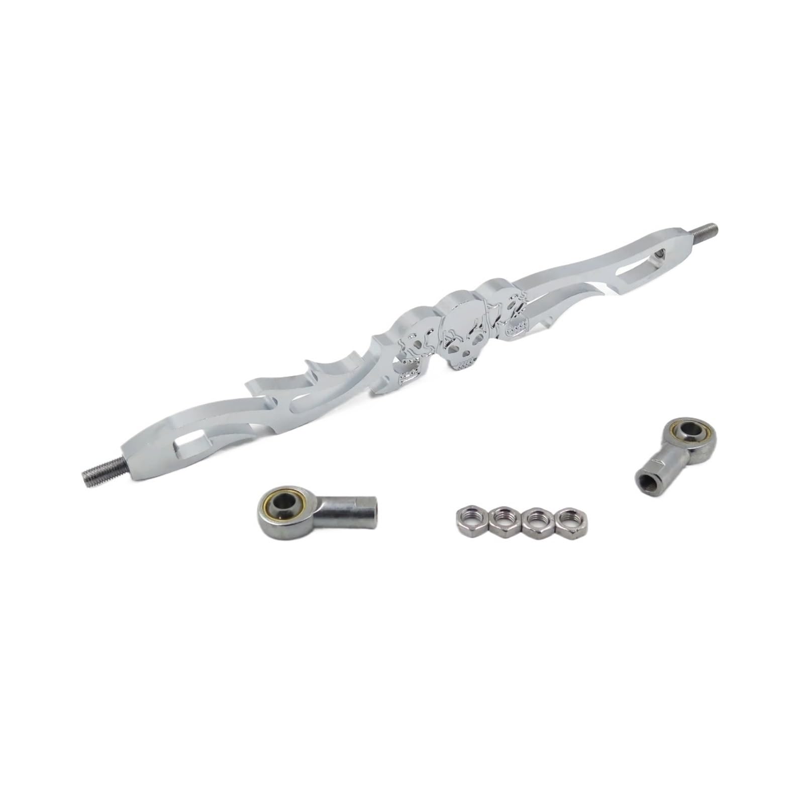 oś dźwigienek wydech Pasuje do Harley Softail FXDWG Dyna Wide Glide FLHR FLT CHROME części silnika mechanizmu zmiany biegów czaszki zestaw dźwigienek wydech(MT288-002-CD)