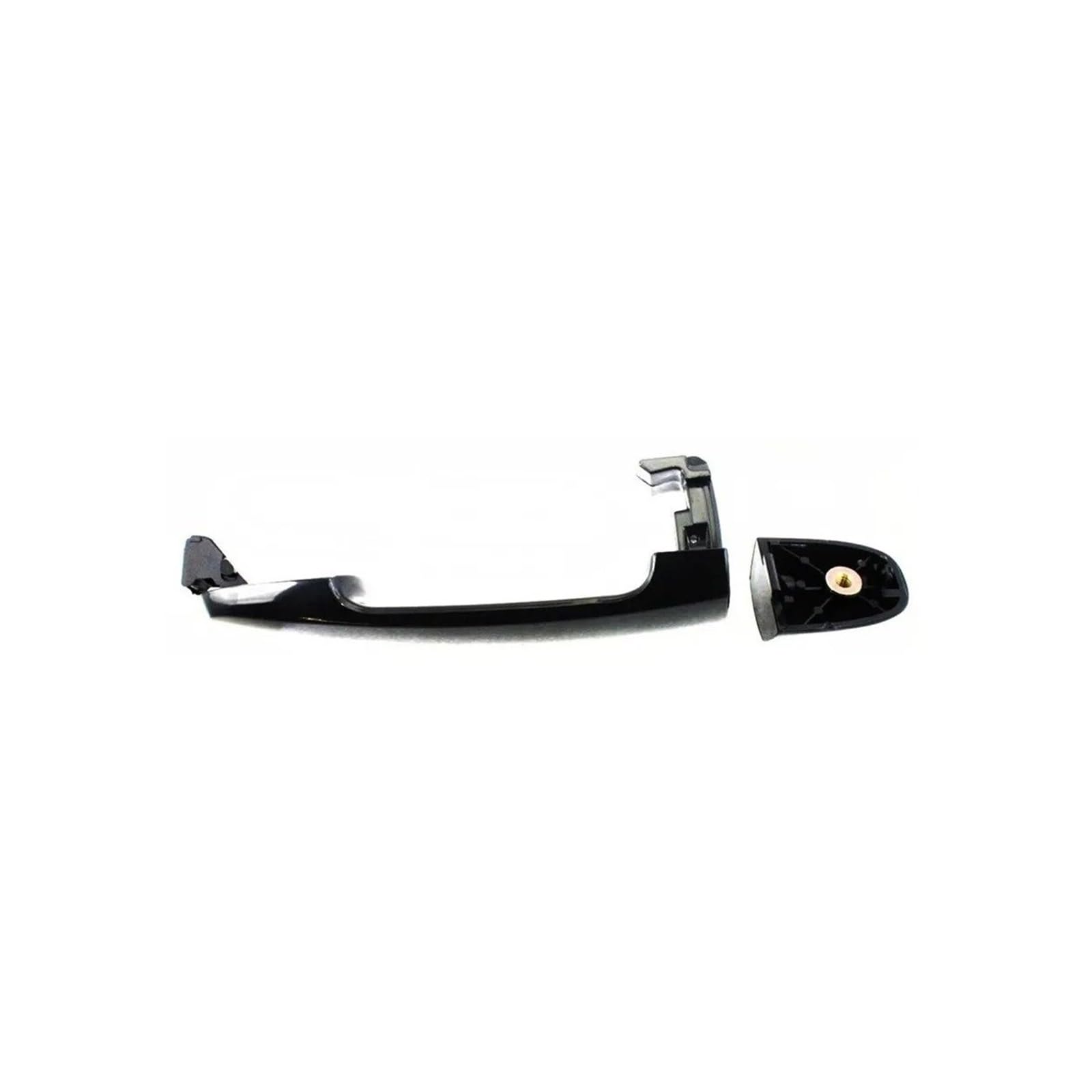 Nokrgqw Black Without Hole Left Handle Passenger Exterior Door Handle For Toyota For Camry 2002-2006 For Auris For Avensis For Aygo For Corolla For Matrix For Rav4(Black Without Hole)