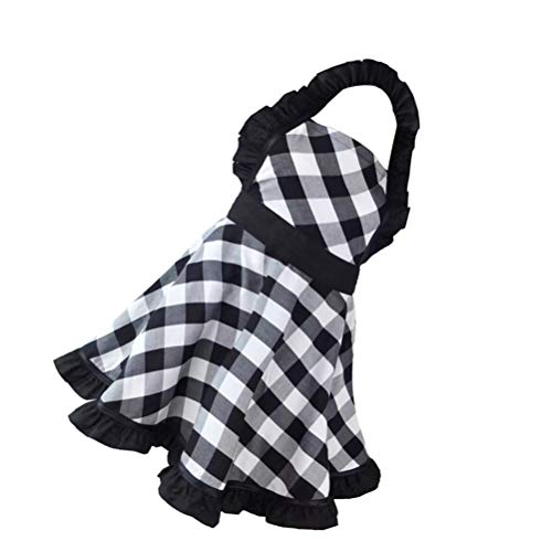 Tablier et facile à ranger en coton noir pour cuisine et pâtisserie