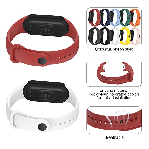 KUTEWEU Strap Compatible with Xiaomi Mi Band 8 Watchband - Image 2