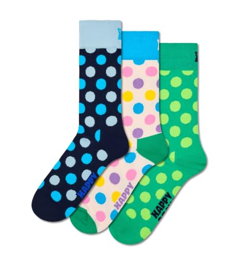 Calcetines altos de lunares para hombre y mujer en tallas 36 a 46