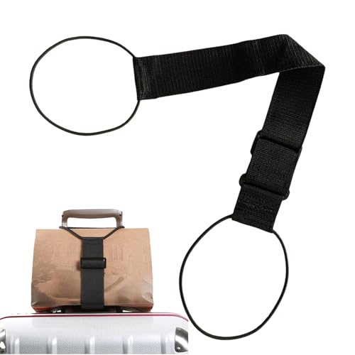 Ceinture de Fixation élastique pour Les Bagages - Sangle de Valise réglable pour Le Voyage, Le Transport sécurisé sur la Courroie du Sac | Organisateur de Sangle de Bagages, Accessoire de voy