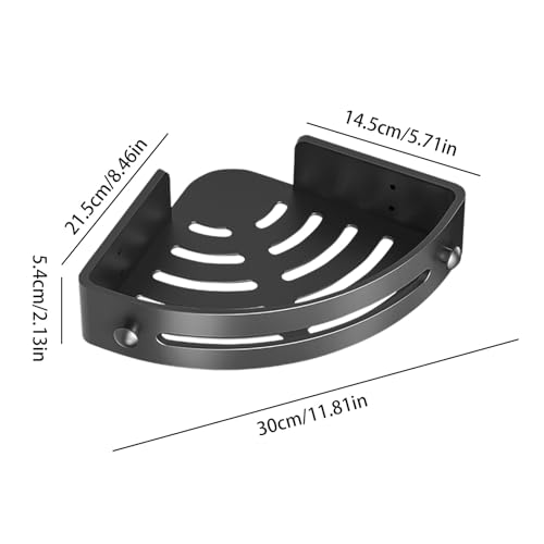 Étagère d'angle de douche réglable pour une salle de bain bien ordonnée - 6