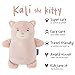 Cubcoats Kali The Kitty 2 in 1 Transforming Classic Zip-Up and Soft Plushie, Soft Pink