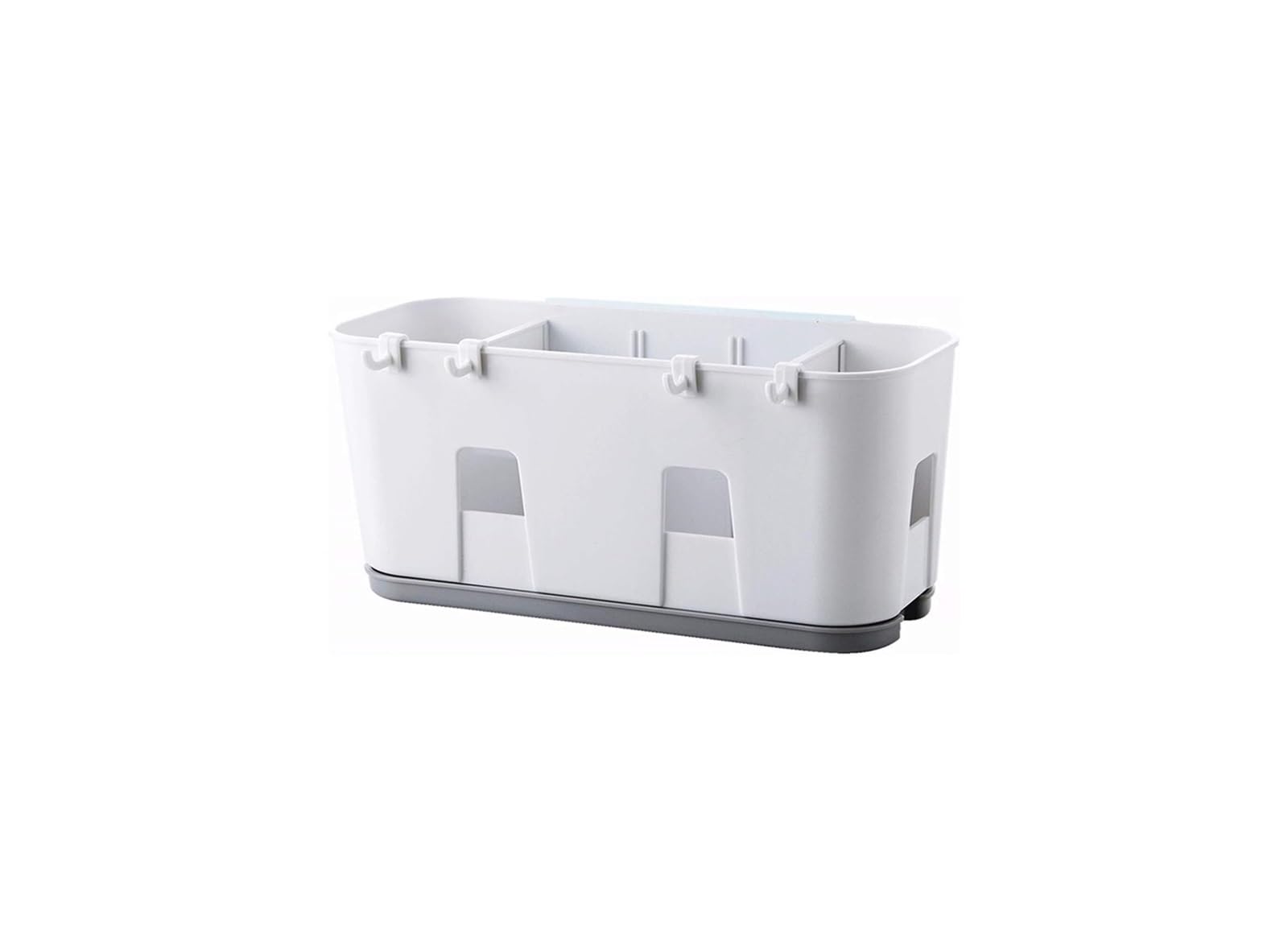 FGJsfhrDTU Cutlery drainer, Kitchen Wall Mounted Plastic Utensils Chopsticks Storage Spoon Basket