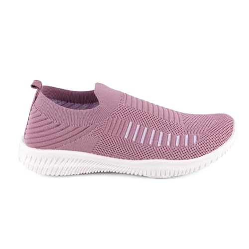 Image of Women Running Shoes | Lightweight Sports Shoes | Comfortable Walking & Gym Shoes | Non Slip Sole Casual Shoes for Women | Size. 5-8
