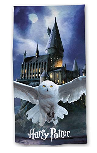 Theonoi Toalla infantil para sauna, toalla de playa, toalla de ducha, toalla de baño, 70 x 140 cm, regalo para niños, microfibra (Harry Potter)