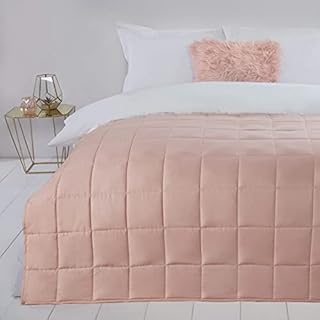 Sleepdown Weighted Blanket 8kg Soft Microfibre Therapy Sensory Throw Blush Pink Anxiety Autism Insomnia Stress Sleep Relief Adults Kids - King - 150cm x 200cm (17lb)