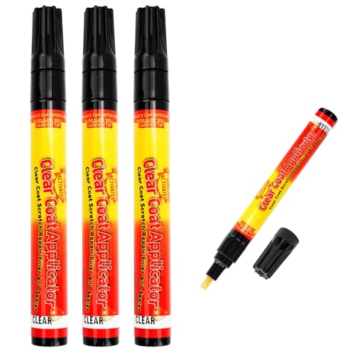 3Pcs Vitanst Clearfix Scratch Remover Magic Car Scratch Removal Pen Auto Paint Repair Pen All Cars Magic Pen for Car Scratches Easy to Use for All Car Colors & Surfaces