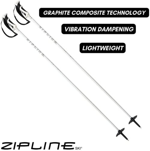 Miniatura 3 de Bastones de esquí de grafito compuesto de carbono - Zipline Blurr 16.0 - U.S. Proveedor oficial del equipo de esquí.