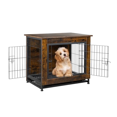 Shintenchi Dog Crate Furniture with Removable Tray