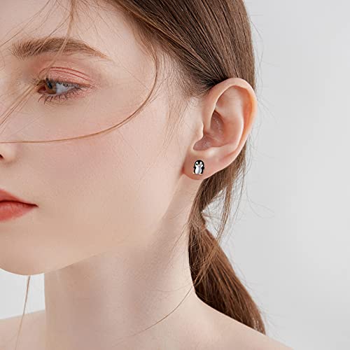 Animal Stud Earrings 925 Sterling Silver Hypoallergenic Cute Animal Earrings Gifts Jewelry for Women2