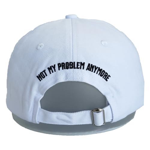 Image of Officially Retired Hat for Men Women Ritirement Gift, Embroidered Not My Problem Anymore Baseball Cap