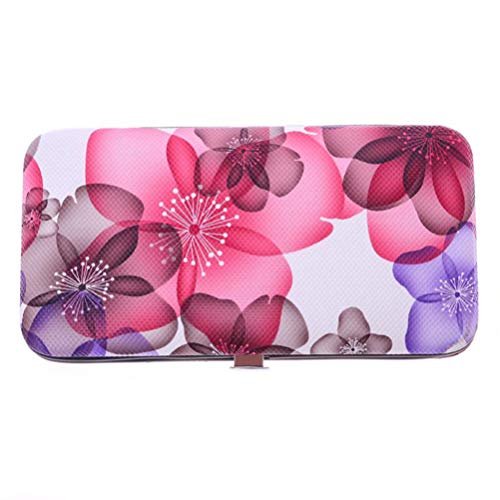 Lurrose Kit de manicure para pedicure e cortador de unhas, 12 peças, para mulheres, homens e mulhere