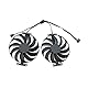 iHaospace T129215SU 95mm Cooler Fan Replacement For ASUS Dual RTX 3070 3060Ti RX 6700 XT Graphics Card Cooling Fan
