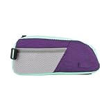 Rdxanc Wasserabweisender Motorrad-Oberrohrkoffer mit breiter Öffnung, kompakter Aufbewahrungsbeutel für Fahrradausrüstung, Radsport, unverzichtbare Organizer-Tasche