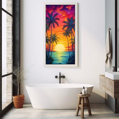 Peinture diamant broderie créative pour ancrer vos plus beaux souvenirs de vacances face à la mer