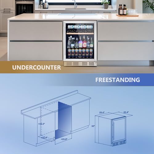 Kalamera Mini Fridge 24-inch thumbnail 7