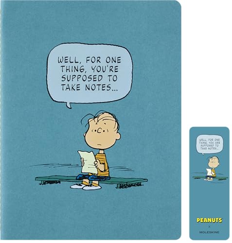 Moleskine Limited Edition Peanuts Cahier Journal, Soft Cover, XL (7.5