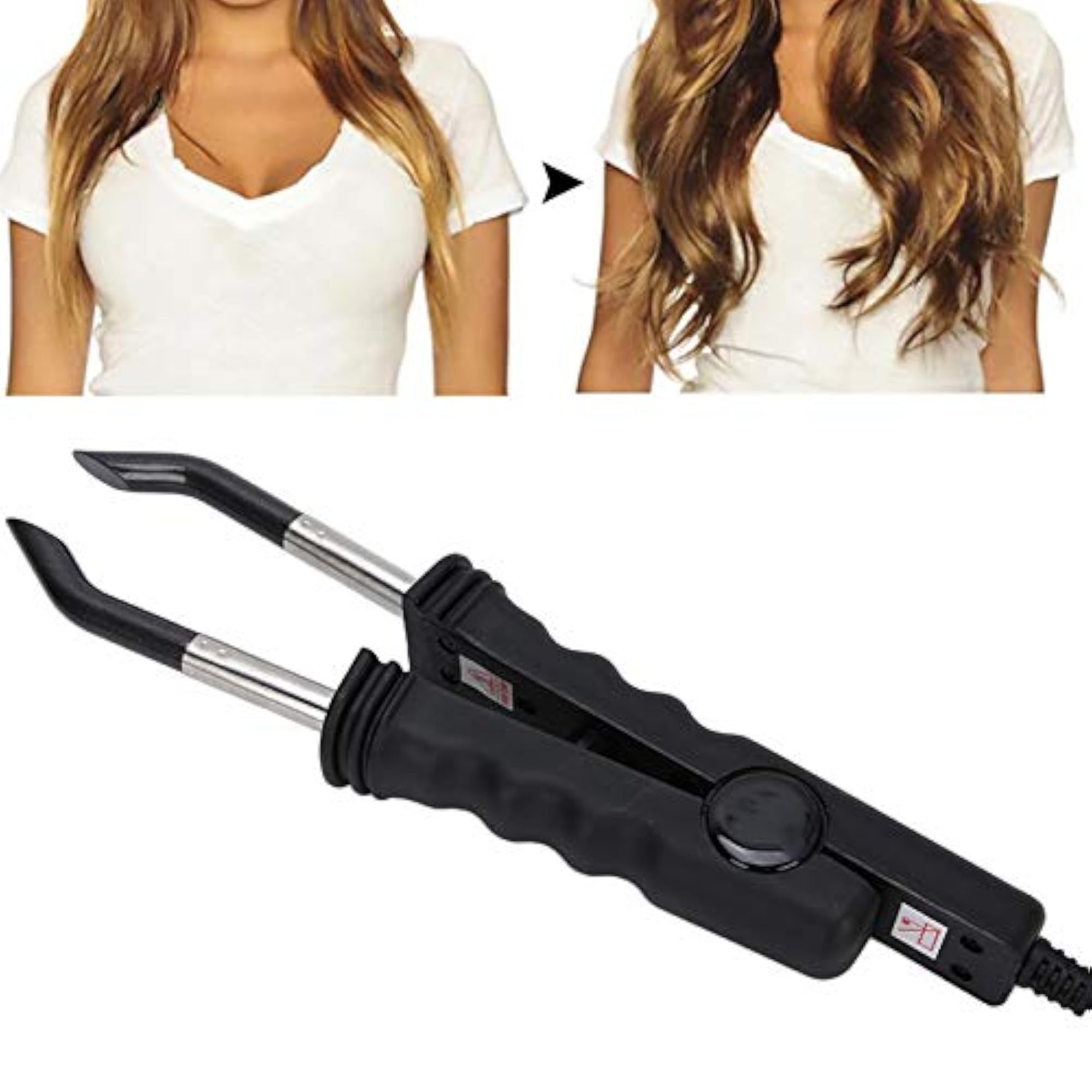 Professional Hair Styler Extensions Iron Machine, Fusion Tool