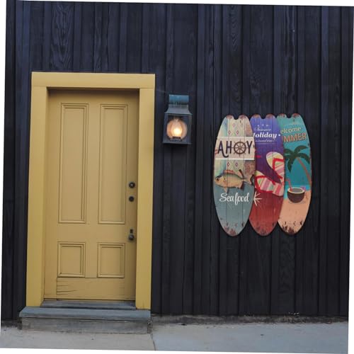 Planche de surf décorative murale à suspendre, idée cadeau originale pour la maison - 5